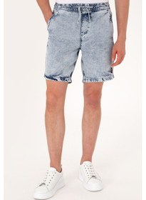 Resim U.s. Polo Assn. Erkek Açık Mavi Şort Jean 50301836-dn0021 Lıght Blue 