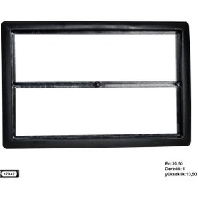 Resim HALL BREATHE Megane 2 Double X-33 Oto Teyp Çerçevesi, şık ve dayanıklı tasarım 