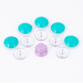 Resim Nevto Nevresim Tokası En fazla 3 cm Kalinlikta 1 adet INCE Yorgan-Battaniye icin Mavi 