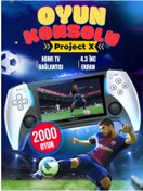 Resim Bakeey Ekranlı Atari Oyun Konsolu – 2000 Retro Oyun, TV Bağlantılı, Film İzleme ve Kitap Okuma Özellikli 