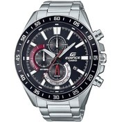 Resim Casio Efv-620d-1a4vudf Quartz Çelik Gri Siyah Kadran 10 Atm 51 Mm Erkek Kol Saati Gri 