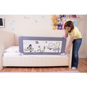 Resim Portatif Katlanır Yatak Bariyeri Gri 