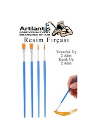 Resim 20x20 Tuval Seti 1 Paket Masa Üstü Şövale Mydido Akrilik Boya Plastik Spatula Resim Fırçası Palet Ponpon Sünger Fırça 