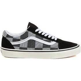 Resim Vans Old Skool Erkek Günlük Ayakkabı Vn000d5nbma1 Siyah Siyah 