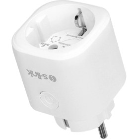 Resim S-Link Sl-14 16A Akım Korumalı Akıllı Priz 2.4 Ghz Wıfı&bt Tuya Destekli 