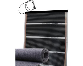 Resim Ufuk Dağıtım 160X200 cm Keçeli Karbon Fiber Halı Altı Isıtıcı Otomatik Termostatlı Kullanım Alanı Geniş 