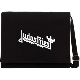 Resim Judas Priest Siyah Kanvas Postacı Çantası - Siyah 