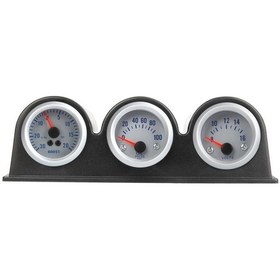 Resim Ebitda 3'lü Araç Gösterge Tutucu - 52mm Çapında Sağlam Montaj, Kullanışlı Güçlü Montaj 