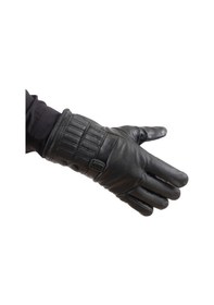 Resim Erkek Deri Eldiven - İçi Peluşlu - Savex - Siyah - 137-a Çok Renkli 