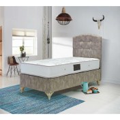 Resim Zelis Mobilya Tek Kişilik Classic Set Yat+D2:D141ak + Baza + Başlık 