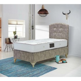 Resim Zelis Mobilya Tek Kişilik Classic Set Yat+D2:D141ak + Baza + Başlık 