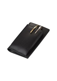 Resim 2K DERİ KALEMLİK NOTLUK CÜZDAN KLM-2 SİYAH 10X15,5 CM 