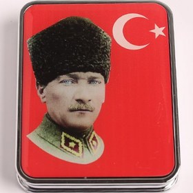 Resim ATATÜRK TEMALI ÇELİK-METAL ÇİFT AYNALI AYNA/MDL-810 