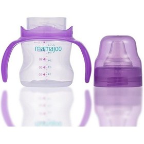 Resim Mamajoo Kulplu Eğitici Bardak 160 ML Mor 