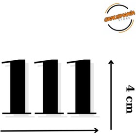 Resim Janusmania Manifest Melek Sayıları 111 Ayna Etiket Sticker 