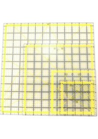 Resim Parça Çok İşlevli Akrilik Patchwork Cetvel Araç Seti 