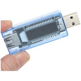 Resim Keweısı Kws-v20 Led Ekranlı Usb Voltmetre Ampermetre Usb Sarj Ve Kapasite Cihazı 3-9v 0-3a 
