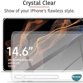 Resim Microsonic Samsung Galaxy Tab S10 Ultra X920 Kılıf Transparent Soft Şeffaf [Galaxy Tab S10 Ultra X920 ile Uyumlu Kılıf - Şeffaf] 