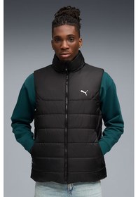 Resim Puma Essentials Padded Erkek Siyah Dik Yaka Spor Yelek 68520901 Siyah 