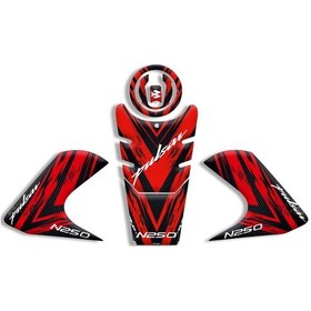 Resim Bajaj Pulsar N250 Tank Pad Set 2022/2024 Uyumlu 01 
