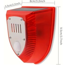 Resim Gateesat 1 Adet Ses Dalgası Teknolojili Güneş Enerjili Hayvan Kovucu, Çiftlik Ve Bahçe Güvenlik Cihazı 
