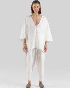 Resim P 05 KETEN PANTOLON KADIN - M/L 