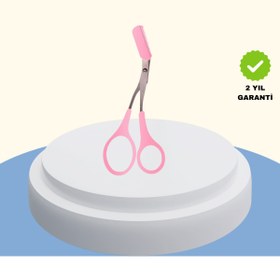 Resim Skygo Profesyonel Taraklı Kaş Makası – Evde ve Salon Kullanımına Uygun 