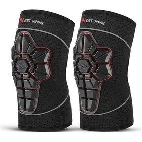 Resim Springsun Çocuklar İçin Yüksek Koruma Sağlayan Dizlik - Kaykay, Bisiklet Ve Paten Kullanımı İçin Siyah 