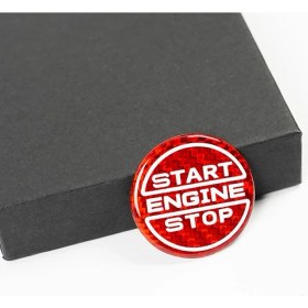 Resim Steellaar Tek Tıkla Başlat Düğmesi Dekoratif Kapak Sticker Iç Aksesuarlar (Yurt Dışından) 