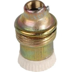 Resim Emeksan E14 Bronz Duy Avize Duyu 