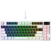 Resim Havit Gamenote KB884L RGB Mekanik Brown Switch Türkçe Klavye 