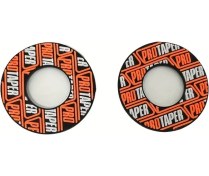 Resim Hightower Turuncu Motosiklet Gidon Tutamak Pedları, Kaymaz Modifikasyon Donatıları 