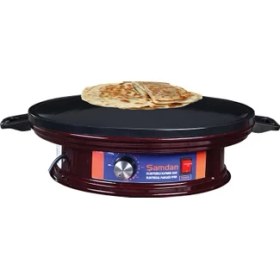 Resim Şamdan Termostatlı Katmer Ekmek Gözleme Yufka Sacı 