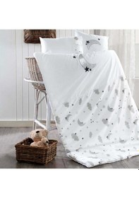 Resim Momishop Bebek Nevresim Takımı 100x150 Cm 8018 