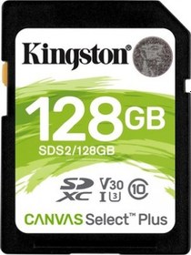 Resim Kingston 128G SDXC Cls10 UHSI SDS2/128GB 