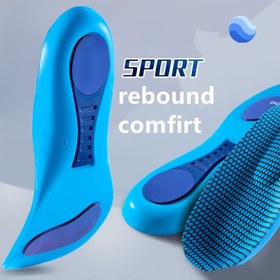 Resim Yüzük Ayak ve Ayak için Yükseklik Desteği ile Nefes Alabilir Spor Ayakkabı Tabanlıkları - Erkekler ve Kadınlar için Yumuşak Taban Tabanlıklar, Geliştirilmiş Konfor ve Şok Emme için Ergonomik Tasarım, Ayakkabı Aksesuarları 