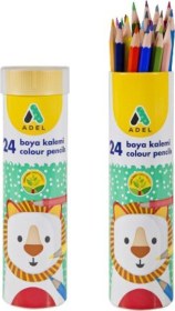 Resim Metal Tüp Kuruboya 24 Renk Tam Boy Karışık Renkli 