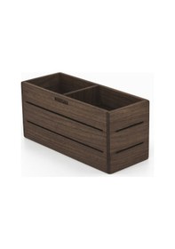 Resim Woodsaka 3line İki Bölümlü Kalemlik - Ceviz Ağacından 