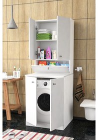 Resim Palmira Çamaşır Makinesi Dolap Takımı 