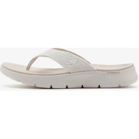 Resim Skechers Go Walk Flex Sandal - Splendor Kadın Natürel Parmak Arası Terlik 141404 Nat 