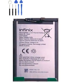 Resim İnfinix Hot 8 Batarya Pil Tamir Seti 