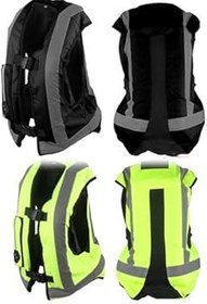 Resim Unisex motosiklet hava yastığı yelek biniciler için - hafif motosiklet şişme hava yastığı yelek omurga korumalı 