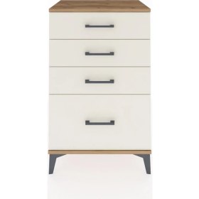 Resim Hyperion Komodin 4 Çekmeceli 60X44X96 Çam-Aytaşı 