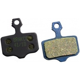 Resim Brakco Bp-44 Bisiklet Disk Fren Balatası. Organic Ses Yapmaz 