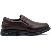 Resim Voyager 1143 ERKEK HAKİKİ DERİ SPOR AYAKKABI KAHVERENGİ 