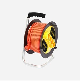 Resim Rtrmax Rem32520 Seyyar Makaralı Uzatma Kablosu 3*2.5 Mm-20 Mt 