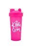 Resim Cool Plastik Shaker King Of The Gym 650 CC Shaker Pembe 
