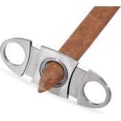 Resim Three Beans Tütün Kesme Giyotin Puro Kesici Makas Metal Puro Bıçağı Sigara Aksesuarları Cep Keskin Kesme Bıçağı | Puro Aksesuarları - (Yurt Dışından) 