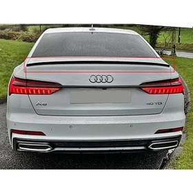 Resim Audi A6 C8 Anatomik Spoiler - 2020-2024 Plastik - Boyasız 