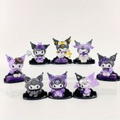 Resim Orijinal Sanrio Werewolf Kill Kuromi Gizemli Rastgele Hediye Kutusu, Trend Koleksiyon Figürü, Ev ve Araç Dekorasyonu için Uygun, Noel, Cadılar Bayramı Süslemeleri, Sonbahar Ev Dekoru Koleksiyon Figürleri 
